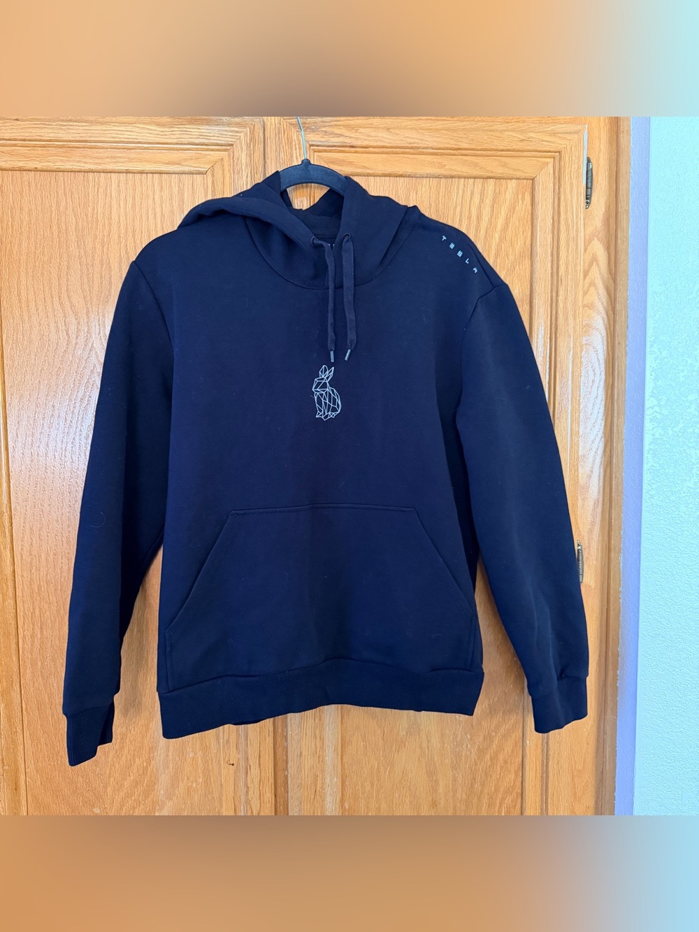 Tesla black hoodie size M for women
